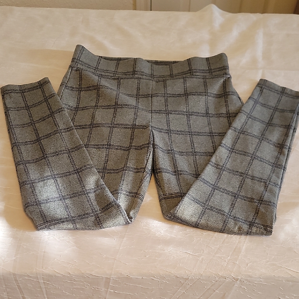 Loft S Plaid Checkered Pants - Picture 7 of 9